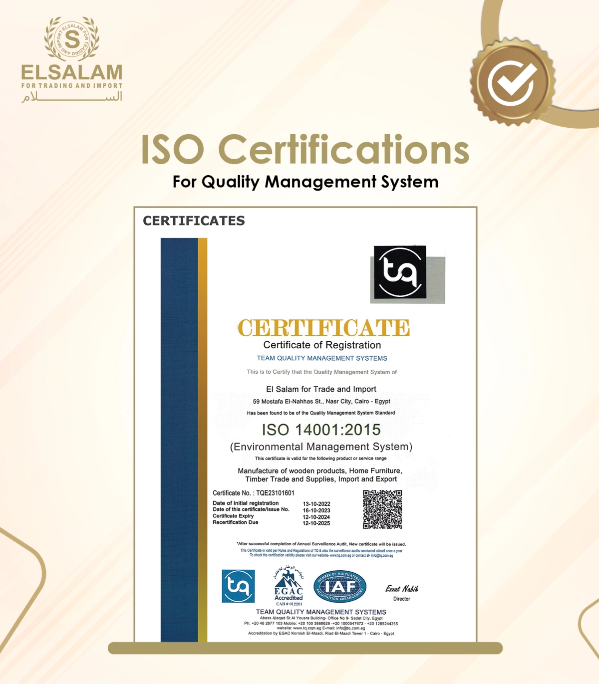 Elsalam For trading And Importing - 